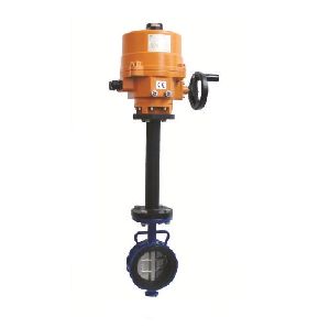 Electric Actuator Operated Extended Stem Butterfly Valves