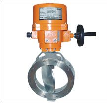 High Performance Butterfly Valve Electrical Actuator Operated