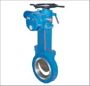 Motorise Knife Gate Valve