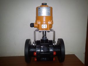 Motorized Polypropylene Ball Valve