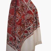 Woolen Ari Embroidery Allover Scarves