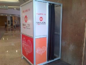 Aluminum Frisking Booth