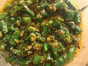 Green Chilli Pickle