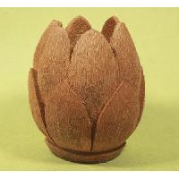 Coconut Shell Lotus Flower