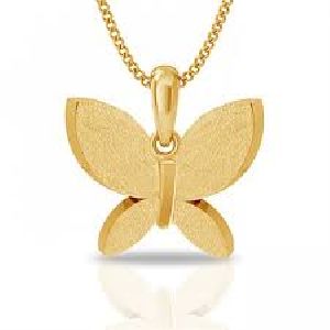 Gold Plated Silver Pendant