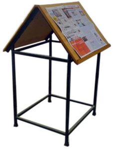 Newspaper Reading Stand