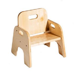 Wooden Play School Chair