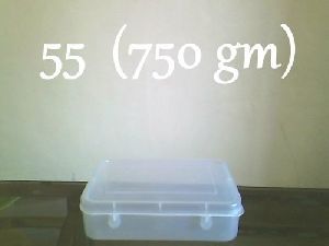 750 gm Square Plastic Box