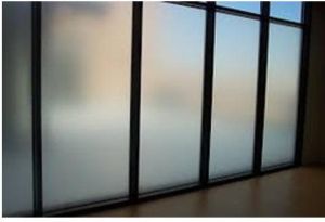 Etched Glass Window Film