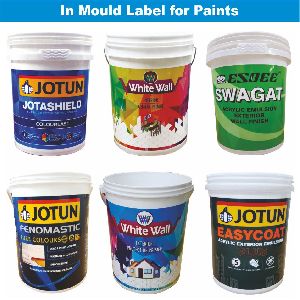 In Mould Label for Paints