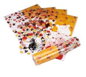 Printed plastic sheets