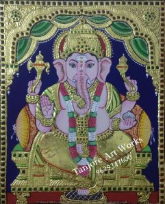 Ganesha Tanjore Paintings