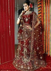 Embroidered Bridal Lehenga Choli