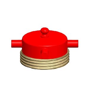 Gunmetal Male Round Threaded Fire Hydrant Blank Caps