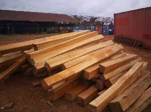 Ivory Coast Teak Wood Square Logs