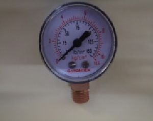 50 mm Bottom Connection Direct Mounting Pressure Gauge