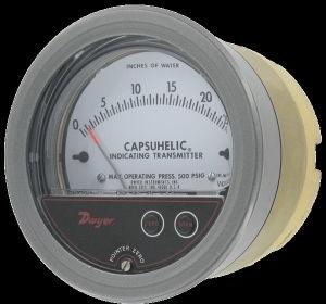 Capsuhelic Differential Pressure Gauge