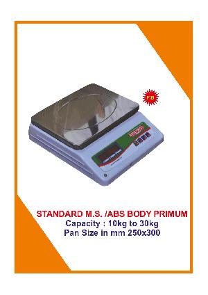 MS Standard Table Top Weighing Scales