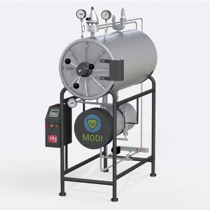 SEMI-AUTOMATIC CYLINDRICAL AUTOCLAVE