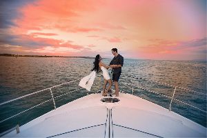 Pre Wedding Photoshoot On Yacht