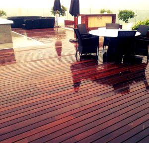 outdoor deck