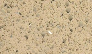 Beige Galaxy Quartz Stone Slab