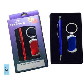 Pen & Keychain Gift Set