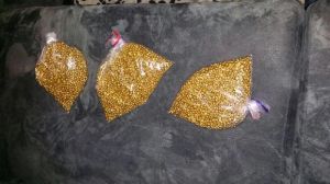 raw gold nuggets