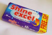 shine excel detergent cake