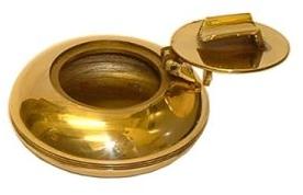 brass ashtrays