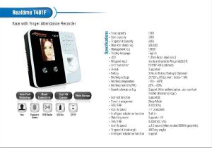 Face with Fingerprint Attendance Recorder