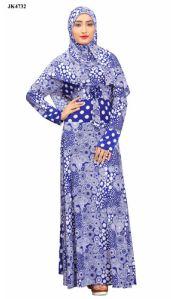 Blue Long Sleeve abaya