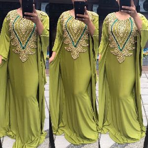 Hand Embroidery Stylish Farasha kaftan