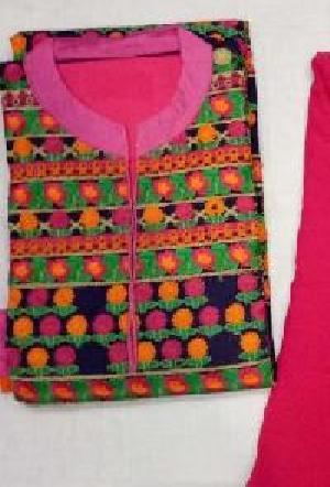 Ladies Unstitched Embroidered Suits