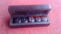 Nautical Wooden Dice Game With Brass Inlay