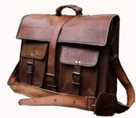 PH002 Leather Messenger Bag