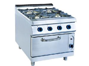 Four Burner Stove with Oven
