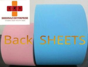 Feminine Hygiene Back Sheet Rolls