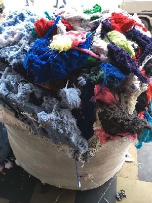 Colored Hosiery Yarn Waste