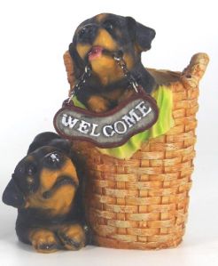 Decorative Dog pen stand