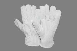 safety leather hand gloves