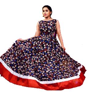 Kalamkari Anarkali Suits