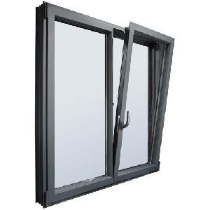 aluminium hinged window