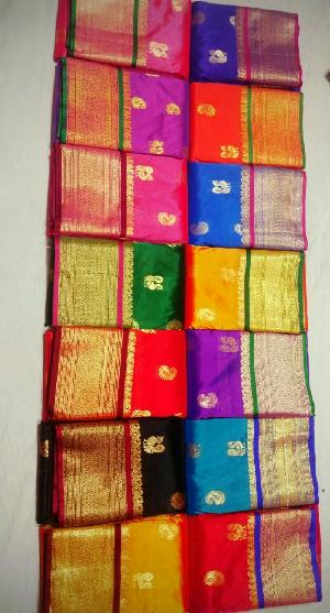 Semi Silk Paithani Sarees