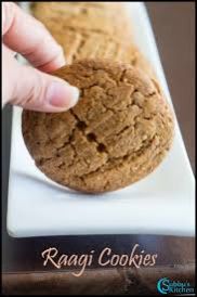 Sugar free Millet, Finger (Ragi) Biscuits