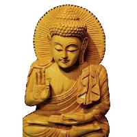 Wooden Budha Statue