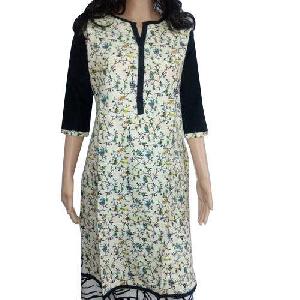 Ladies Cotton Printed Kurtis