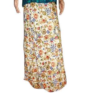 Ladies Long Wrap Cotton Skirts