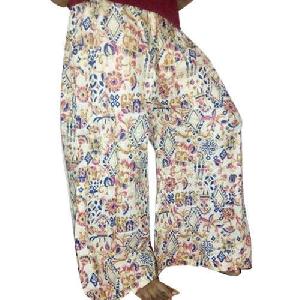 Ladies Printed Palazzo Pants