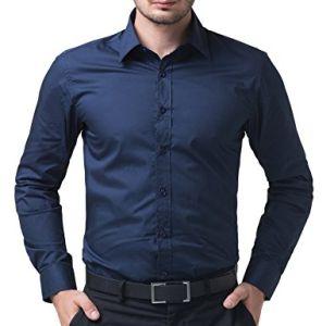 Navy Blue Casual Shirt